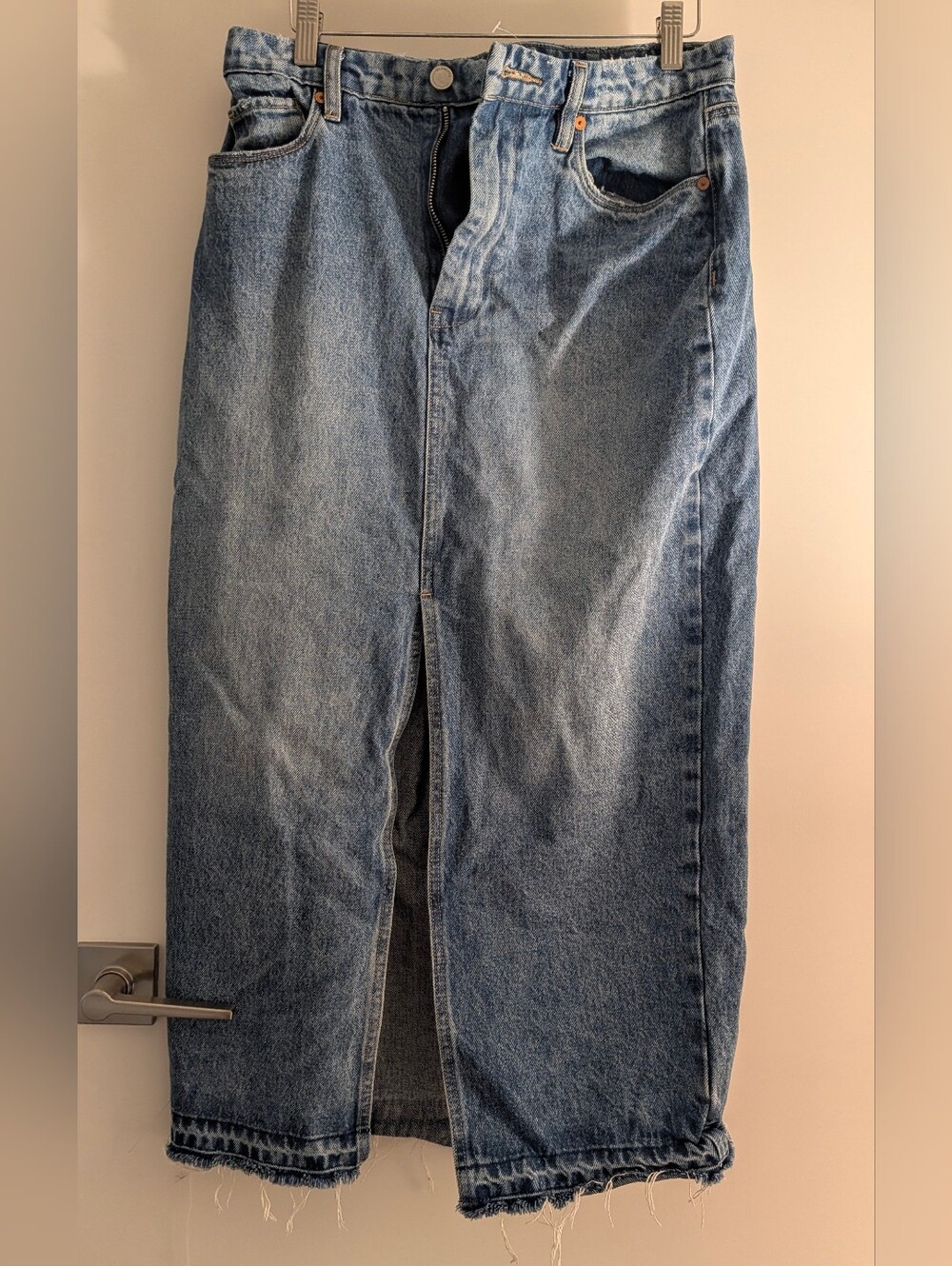 Blank NYC Midi Denim Skirt